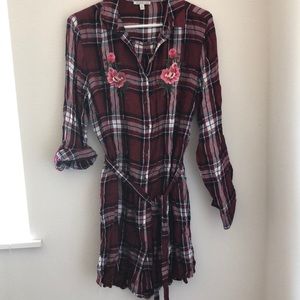 Deep Red Charlotte Russe shirt